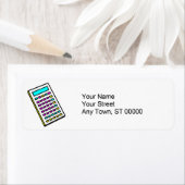 CMYK-calculator Retro Grafisch Etiket (Insitu)