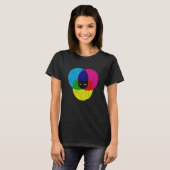 CMYK Cat Designer T-shirt (Voorkant volledig)