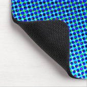 CMYK Dot Pattern mousepad Muismat (Hoek)
