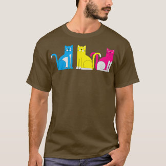 CMYK-katten 1 T-shirt