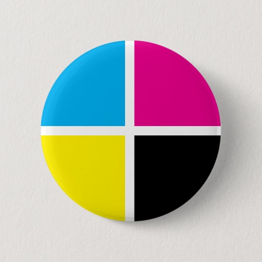 cmyk ronde button 5,7 cm (Voorkant)