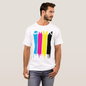 CMYK T-SHIRT (Voorkant volledig)