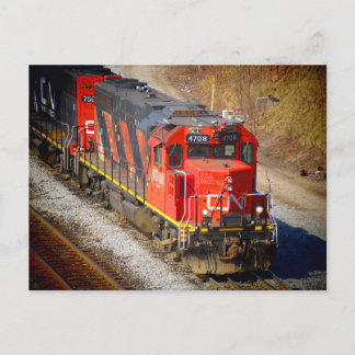 CN 4708 H.M.S. Hockeypokey locomotief Briefkaart