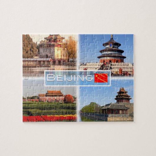 CN Peking - zomerpaleis - Legpuzzel (Horizontaal)