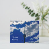 cn tower briefkaart (Staand voorkant)