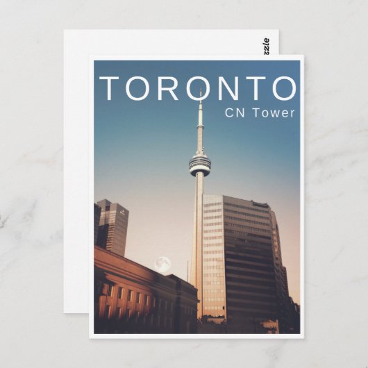 CN Tower Briefkaart (Voorkant / Achterkant)