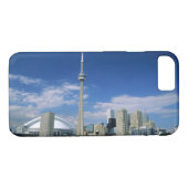 CN Tower en Skydome in Toronto, Ontario, Case-Mate iPhone Case (Achterkant (Horizontaal))