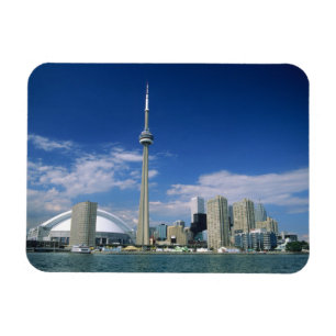 CN Tower en Skydome in Toronto, Ontario, Magneet