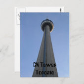 CN Tower Toronto Briefkaart (Voorkant / Achterkant)