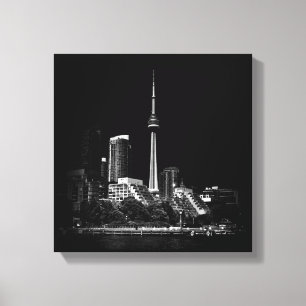 CN Tower Toronto Canada 1 Canvas Afdruk