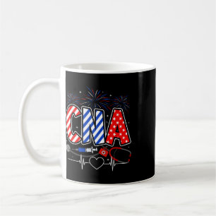 Cna 4 juli Amerikaanse vlag patriottische Usa stet Koffiemok