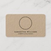 CNA Aangepaste Logo of foto Visitekaartje (Voorkant)