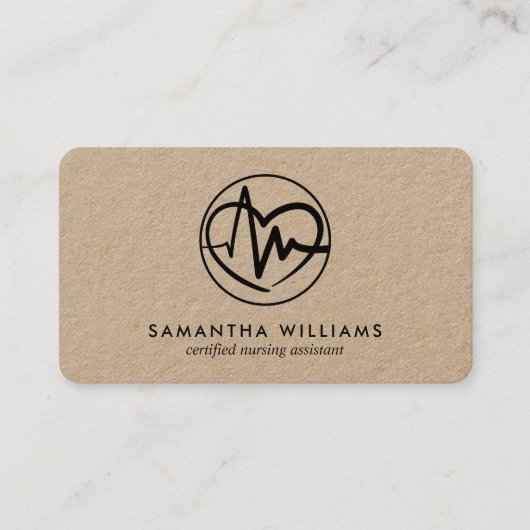 CNA Aangepaste Logo of foto Visitekaartje (Voorkant)