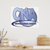 CNA BIG BLUE CERTIFICEERD VERWEZENLIJKEND POSTER (Keuken)