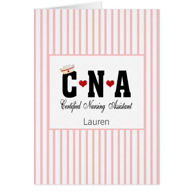 CNA Certified Nursing Assistant (Voorkant)