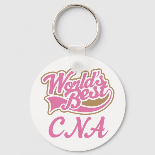CNA Certified Nursing Assistant Gift Sleutelhanger (Voorkant)