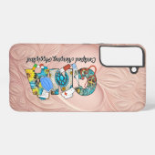 CNA Certified Nursing Assistant Samsung Galaxy Hoesje (Achterkant horizontaal)