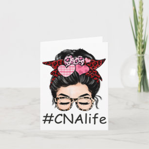 Cna Gecertificeerde Verpleegster Valentijnsdag Sch Kaart