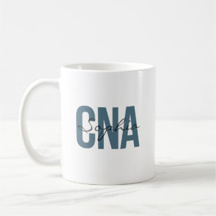 CNA Gepersonaliseerde naam vet typografie Koffiemok