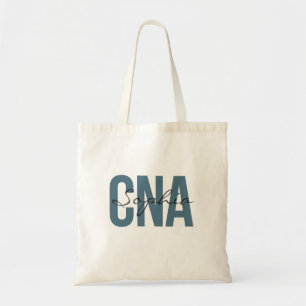 CNA Gepersonaliseerde naam vet typografie Tote Bag