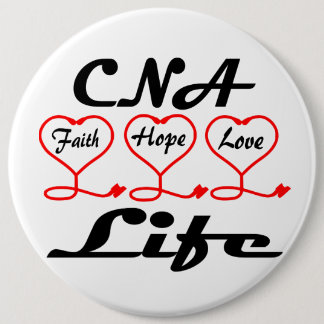 CNA Hope Love Faith Ronde Button 6,0 Cm