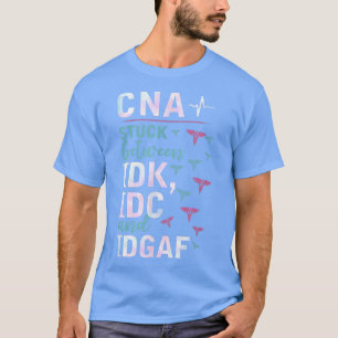 CNA-klem tussen IDK, IDC en IDGAFV-kleding T-shirt