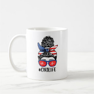 CNA Life Messy Bun CnaLife - Cadeau voor Verpleegs Koffiemok