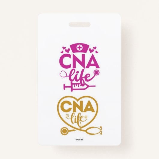 CNA Life Name Badge (Voorkant)