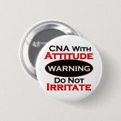 CNA met hoogte Ronde Button 5,7 Cm (Voorkant /achterkant)