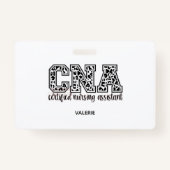 CNA Name Badge (Devant)