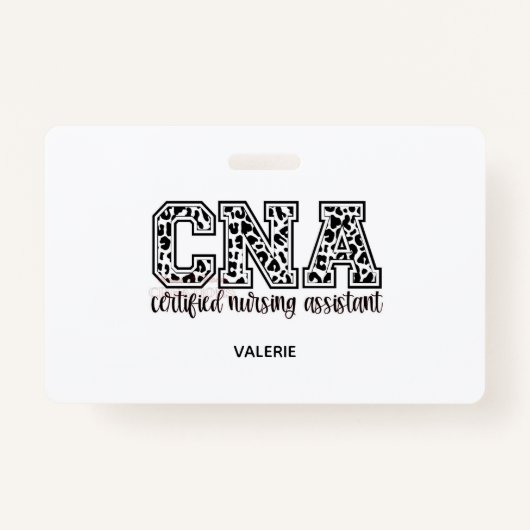 CNA Name Badge (Devant)