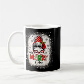 Cna Nurse Messy Bun Nurse's Aid Christmas Koffiemok (Links)