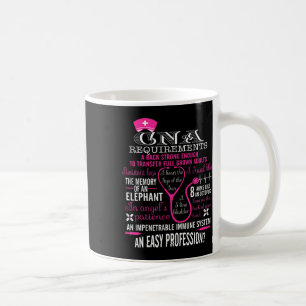 CNA Nurse Shirt Nurse Breast Cancer Awareness Koffiemok