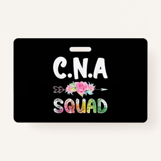 CNA Nurse Squad Certified Nursing Assistant Badge (Voorkant)