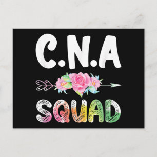 CNA Nurse Squad Certified Nursing Assistant Feestdagenkaart