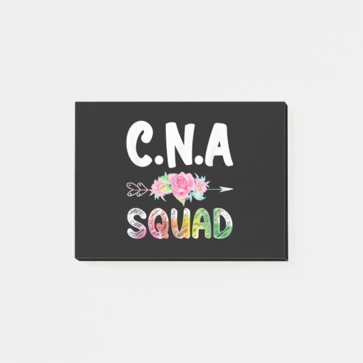 CNA Nurse Squad Certified Nursing Assistant Post-it® Notes (Voorkant)