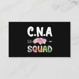 CNA Nurse Squad Certified Nursing Assistant Visitekaartje