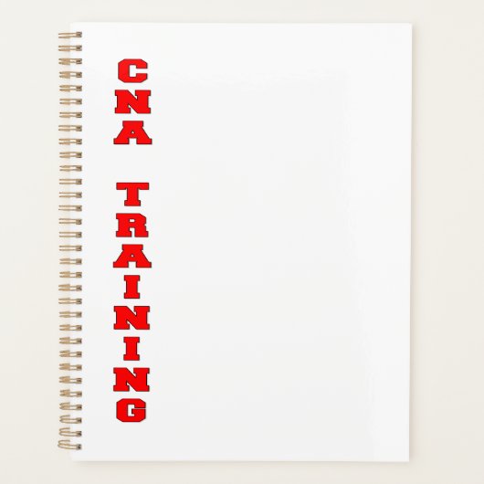 CNA-opleiding Planner (Voorkant)