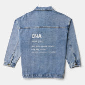 Cna Raglan Denim Jacket (Achterkant)