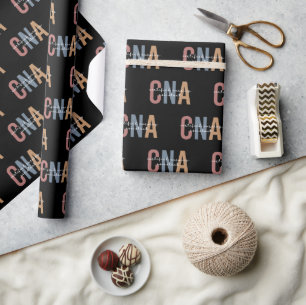 CNA Retro Certified Nursing Assistant Cadeaupapier