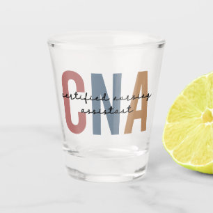 CNA Retro Certified Nursing Assistant Gifts Shot Glas