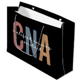 CNA Retro Certified Nursing Assistant Groot Cadeauzakje (Voorkant Gekanteld)