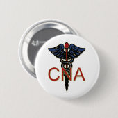 CNA RONDE BUTTON 5,7 CM (Voorkant /achterkant)