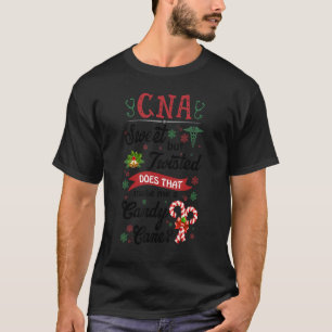 CNA-zoet maar twisted maakt me een Snoep T-shirt