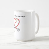 CNAs Give From the Heart Mug (Devant droit)