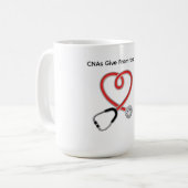 CNAs Give From the Heart Mug (Devant gauche)