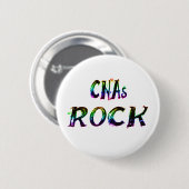 CNAs ROCK COLOR Ronde Button 5,7 Cm (Voorkant /achterkant)