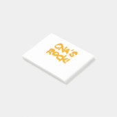cna's rock post-it® notes (Schuin)