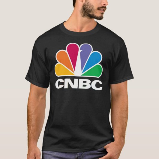 CNBC-Logo - White Essential T-shirt (Voorkant)