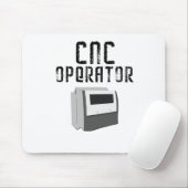 CNC-bewerker Muismat (Met muis)